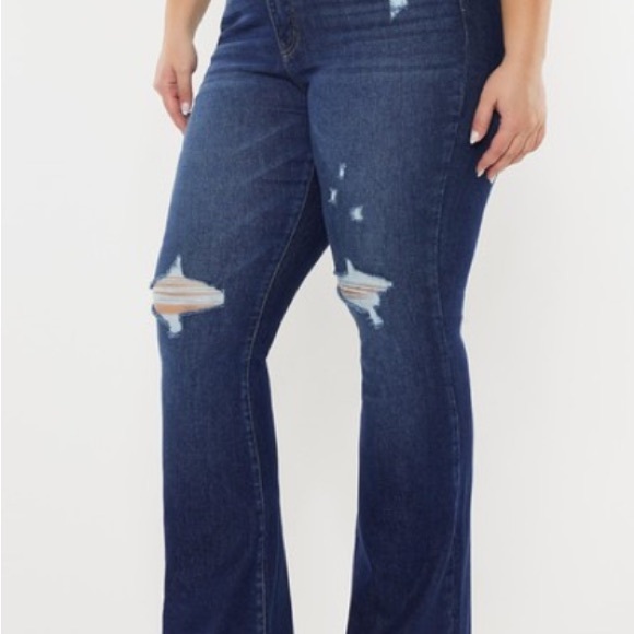 COPY - KanCan Plus Flare Jeans Nwt - Picture 2 of 3